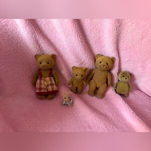 Rare vintage epoch calico critters bears